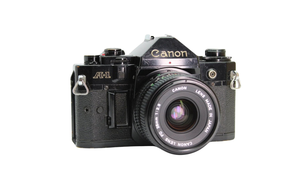 Canon A-1 + 28mm f/2.8 - Canon