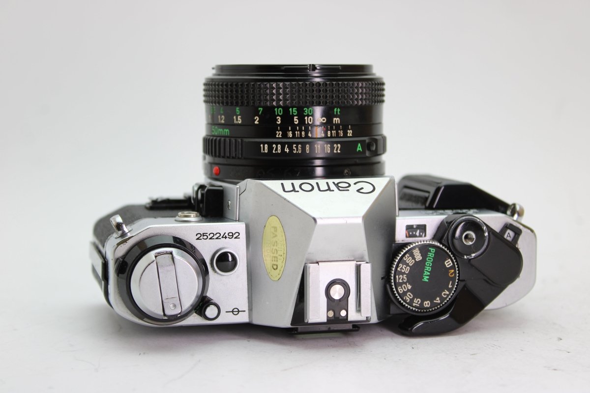 Canon AE-1 Program + 50mm f1.8 - Canon