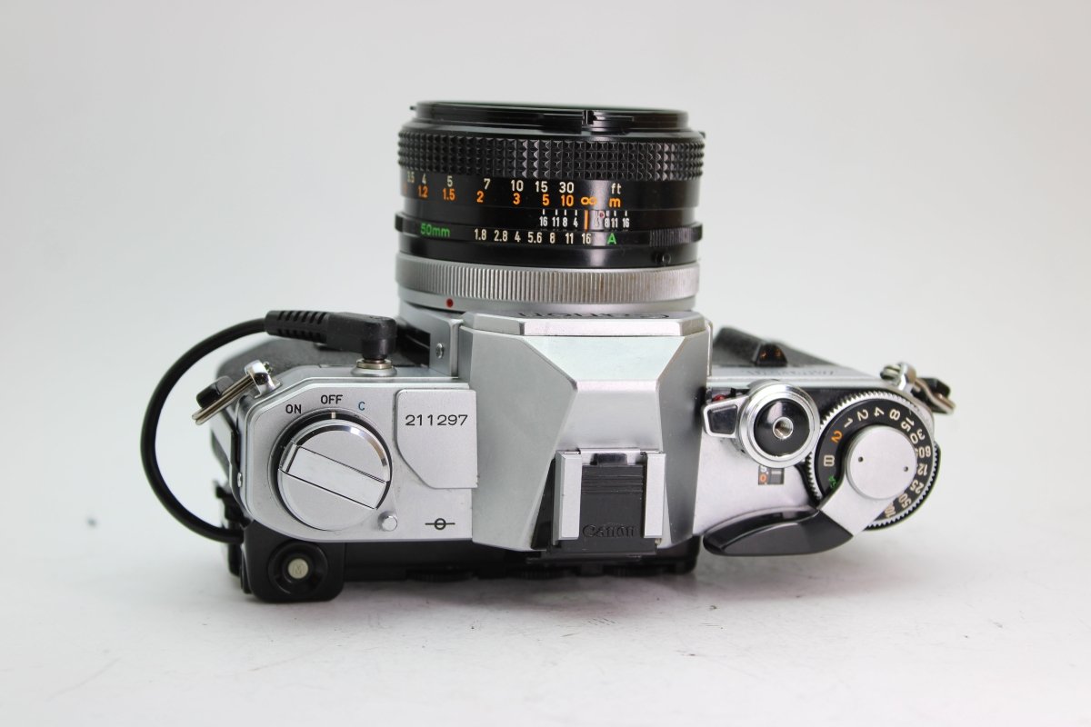 Canon AT-1 Databack + 50mm f1.8 - Canon