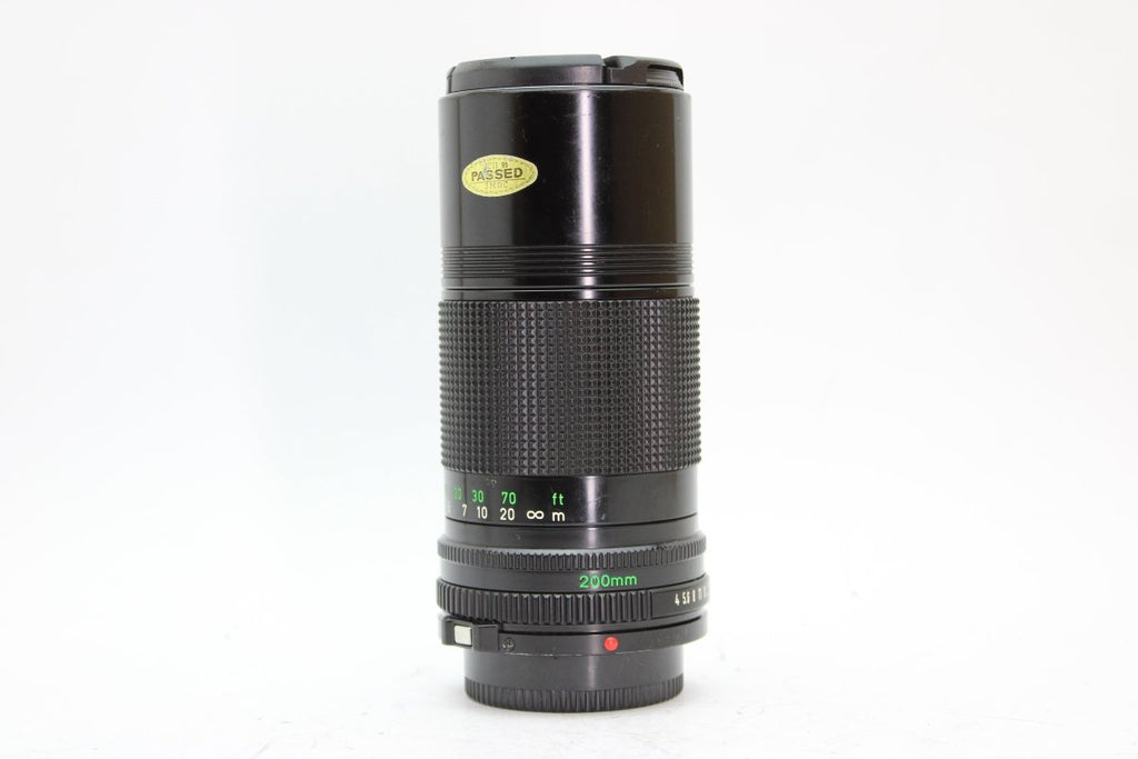 Canon FD 200mm f4 OldCamsByJens - Main Image