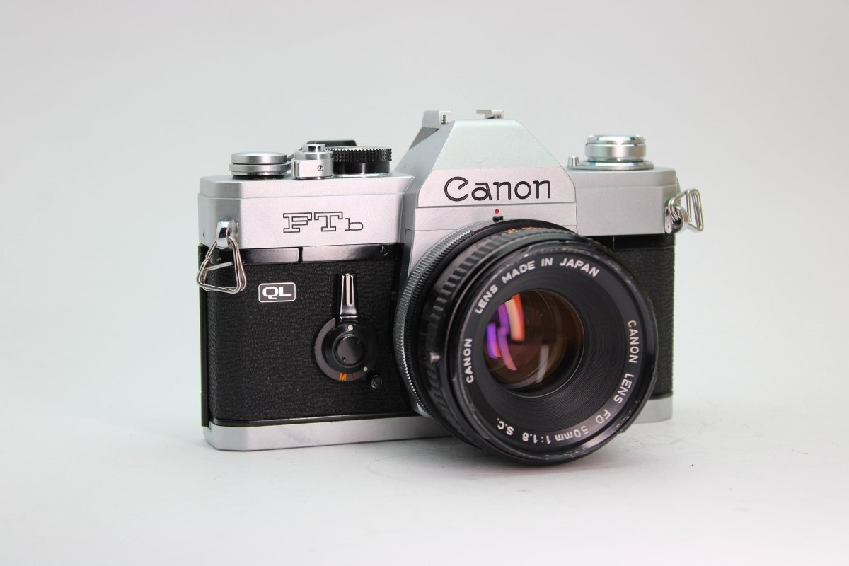 Canon FTb QL + 50mm f/1.8 Lens - Canon