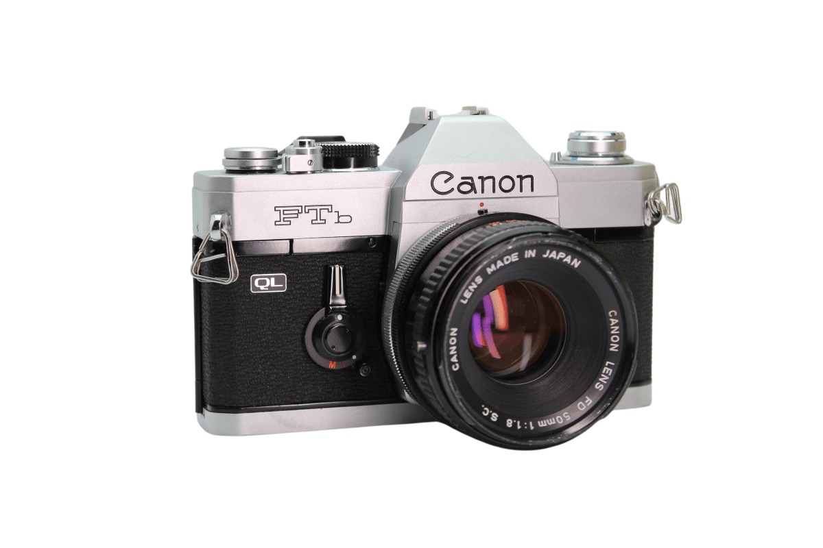 Canon FTb QL + 50mm f/1.8 Lens - Canon
