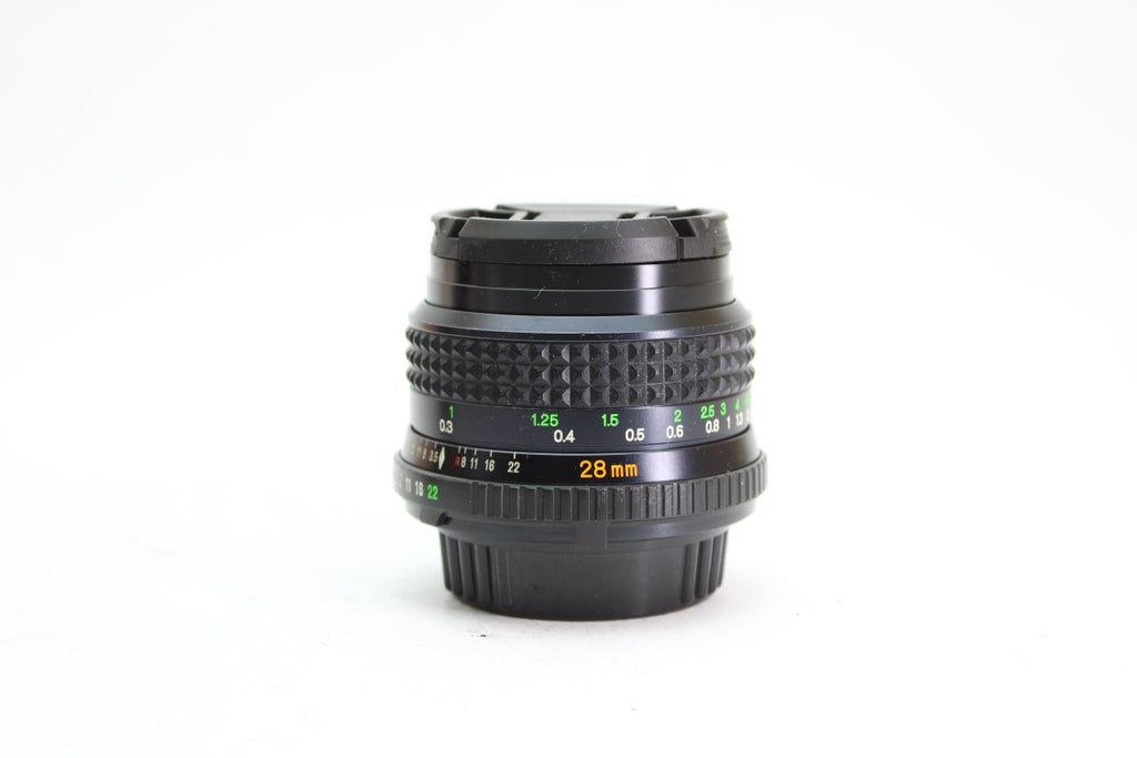 ミノルタ　MD W ロッコール 28mm F3.5（新品） Amazon | Minolta MF レンズ MD W.ROKKOR 28mm F3.5 | カメラ用交換