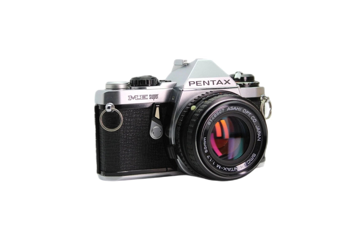 ‪『昭和レトロ』ペンタックス MEスーパー‪ PENTAX BLACK BODY Pentax ZX-M 35mm Camera Body