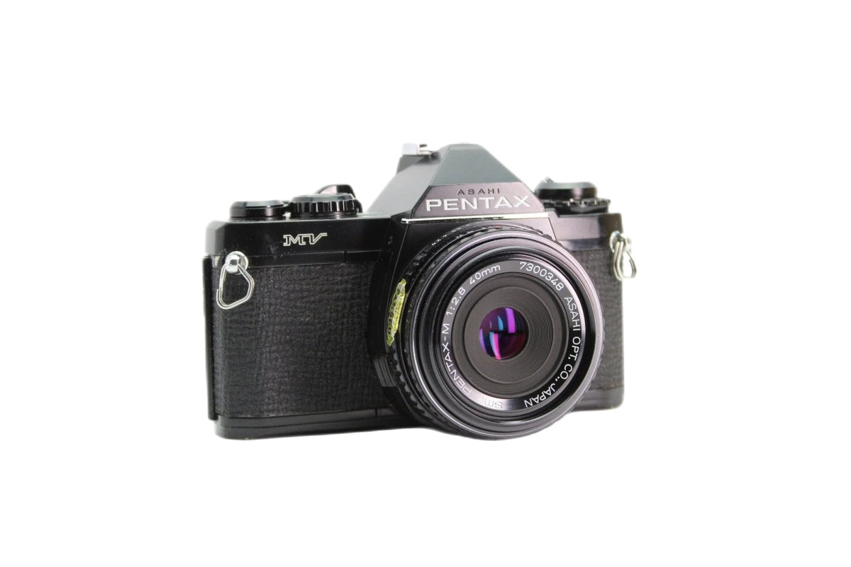 Pentax MV + 40mm f/2.8 - Pentax