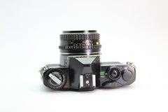 Pentax MV + 50mm f/2 - Pentax