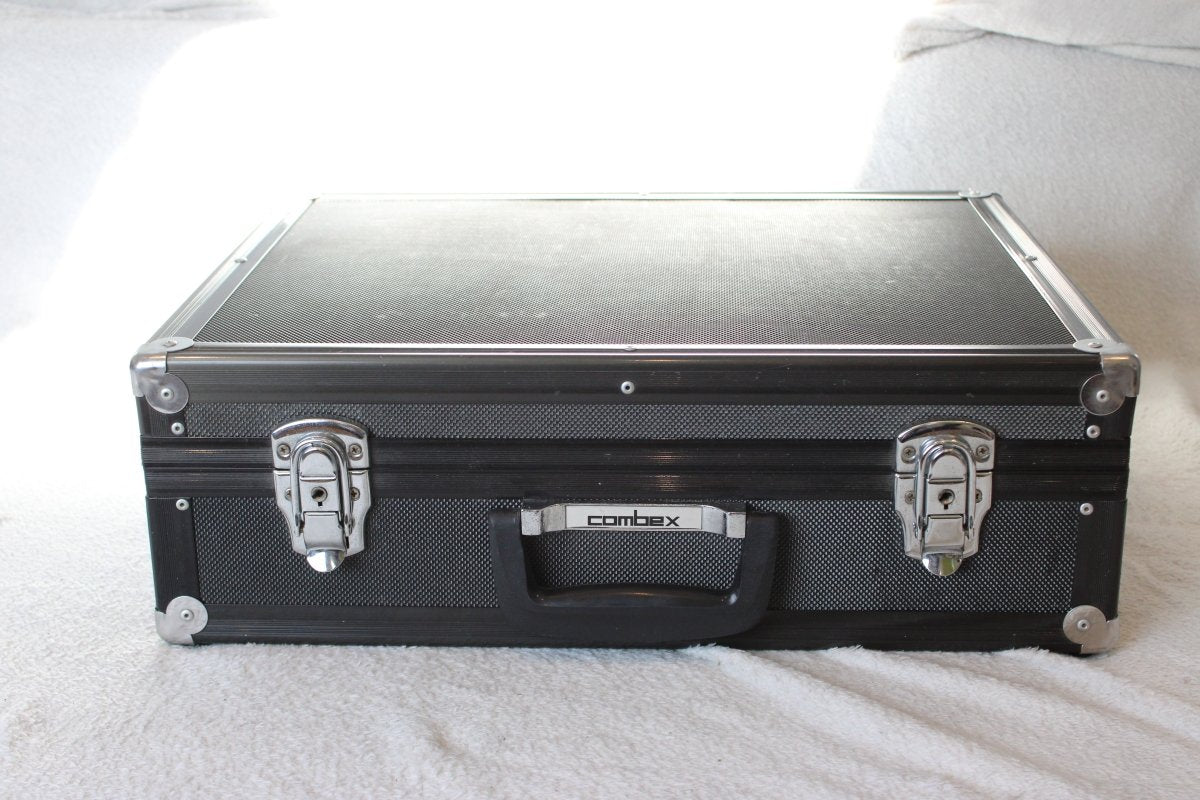 Vintage Combex Black Metal Camera Case - Combex