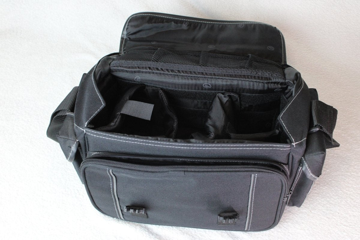 Vintage Flamingo Black Camera Bag - Flamingo