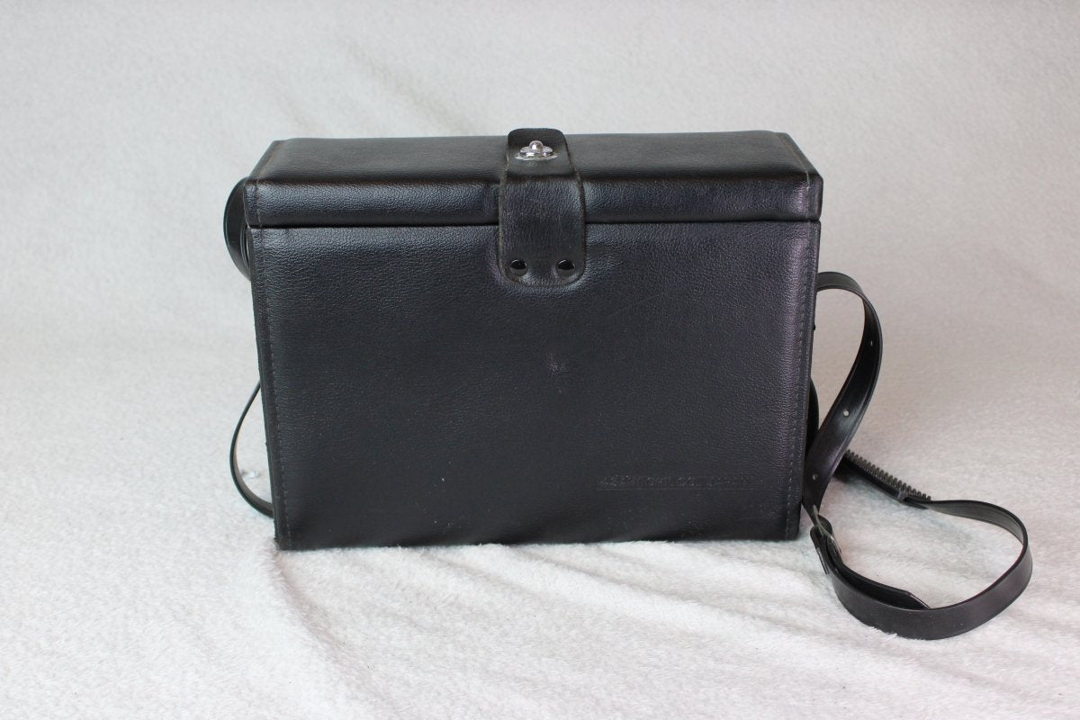 Vintage Pentax Black Leather Camera Case - Pentax